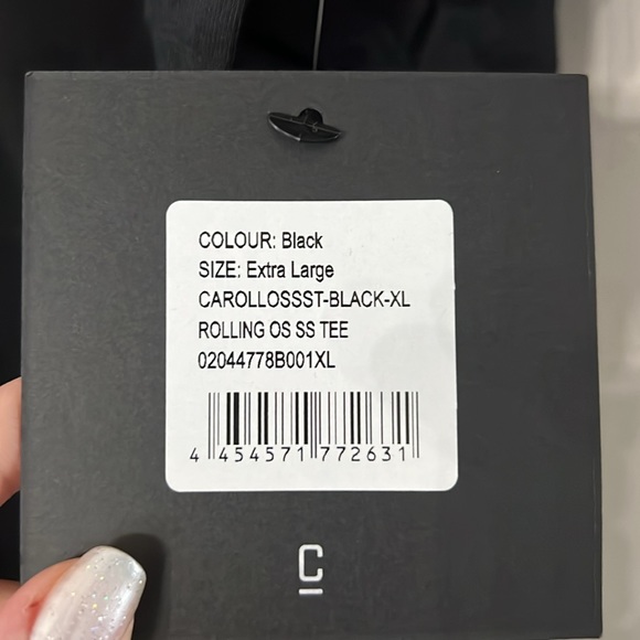 NEW CARRÉ PARIS Rolling Oversized T-Shirt Size:XL - Picture 5 of 6